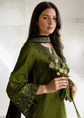 LF-89333 Lawn Embroidered 3pc Suit With Bamber Chiffon Embroidered Dupatta