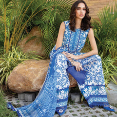 SR-MB462 Digital Printed Lawn Suit 3pc with Lawn Digital Printed Dupatta