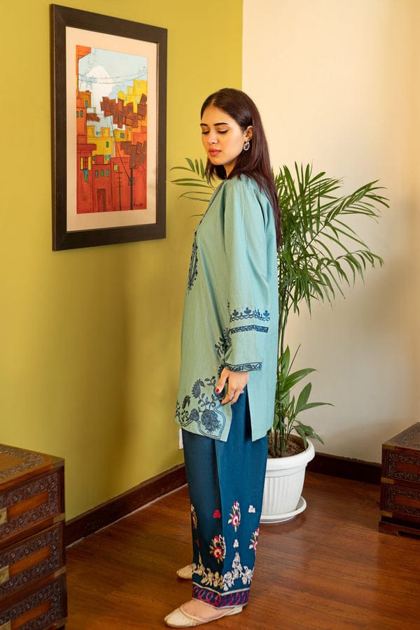 LF-AK930 Lawn Fully Embroidered 2pc