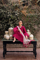 LF-JZ2760 Lawn Unstitched Embroidered 3pc Suit With Monar Digital Printed Dupatta