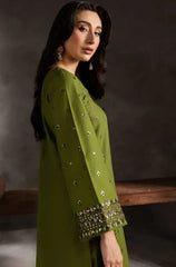 LF-89333 Lawn Embroidered 3pc Suit With Bamber Chiffon Embroidered Dupatta