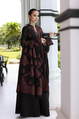 SR-SP565 Unstitched Heavy Embroidered Dhanak Suit With Embroidered Dhanak Shawl
