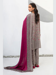 SR-BQ405 Digital Printed Khaddar 3Pc Suit With Digital Printed Khaddar Dupatta