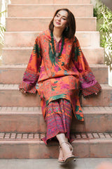 LF-SP506 Unstitched Digital Printed Lawn Suit 2pc With Digital Printed Lawn Trouser