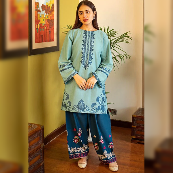 LF-AK930 Lawn Fully Embroidered 2pc