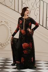 Khaddar 3pc Digital Printed Suit With Digital Printed Khaddar Dupatta
