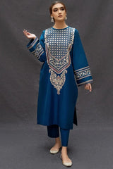 LF-69 Unstitched Lawn Embroidered 2Pc Suit