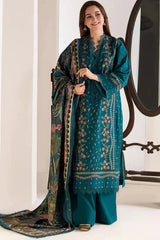 SR-SN61 Lawn Embroidered Suit With Cotton Lawn Printed Dupatta