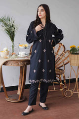 SR-BR1135 Unstitched Heavy Embroidered Dhanak Suit Embroidered Dhanak Shawl
