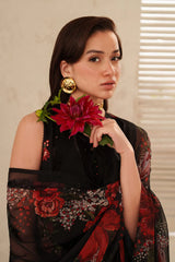 LF-BQ209 Unstitched Digital Printed Lawn Suit 3pc With Digital Printed Lawn Dupatta