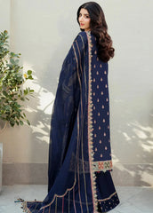 LF-JZ2990 Unstitched Fully Embroidered Dhanak Suit With 4 Sided Fully Embroidered Chiffon Dupatta