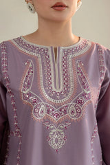 LF-MB52 Dhanak Fully Embroidered 2pc Embroidered Trouser As Well