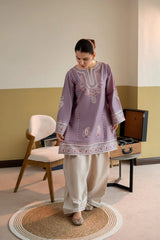 LF-MB52 Dhanak Fully Embroidered 2pc Embroidered Trouser As Well