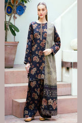 SR-BQ412 Digital Printed Lawn Suit 3pc With Lawn Digital Printed Dupatta