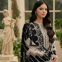 LF-BIL06 Lawn Embroidered 3pc Suit With Bamber Chiffon Embroidered Dupatta