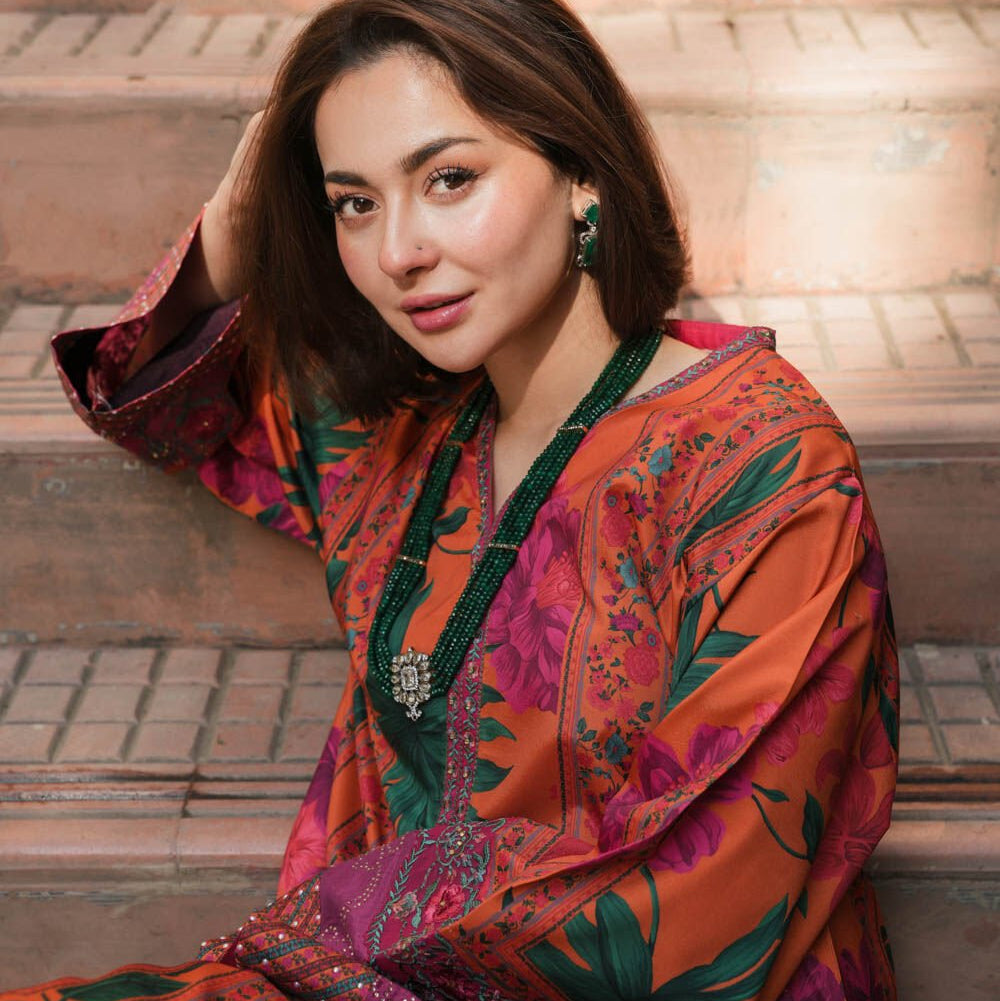 LF-SP506 Unstitched Digital Printed Lawn Suit 2pc With Digital Printed Lawn Trouser