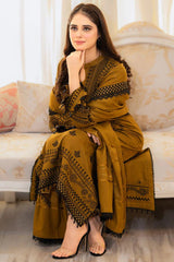SR-MB100 Unstitched Fully Embroidered Lawn Suit With Embroidered Lawn Dupatta